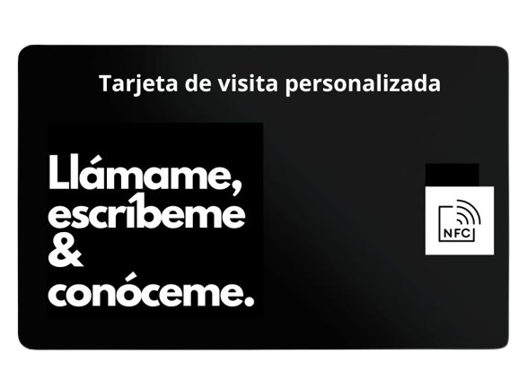 tarjeta NFC de visita