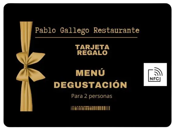 tarjeta regalo NFC